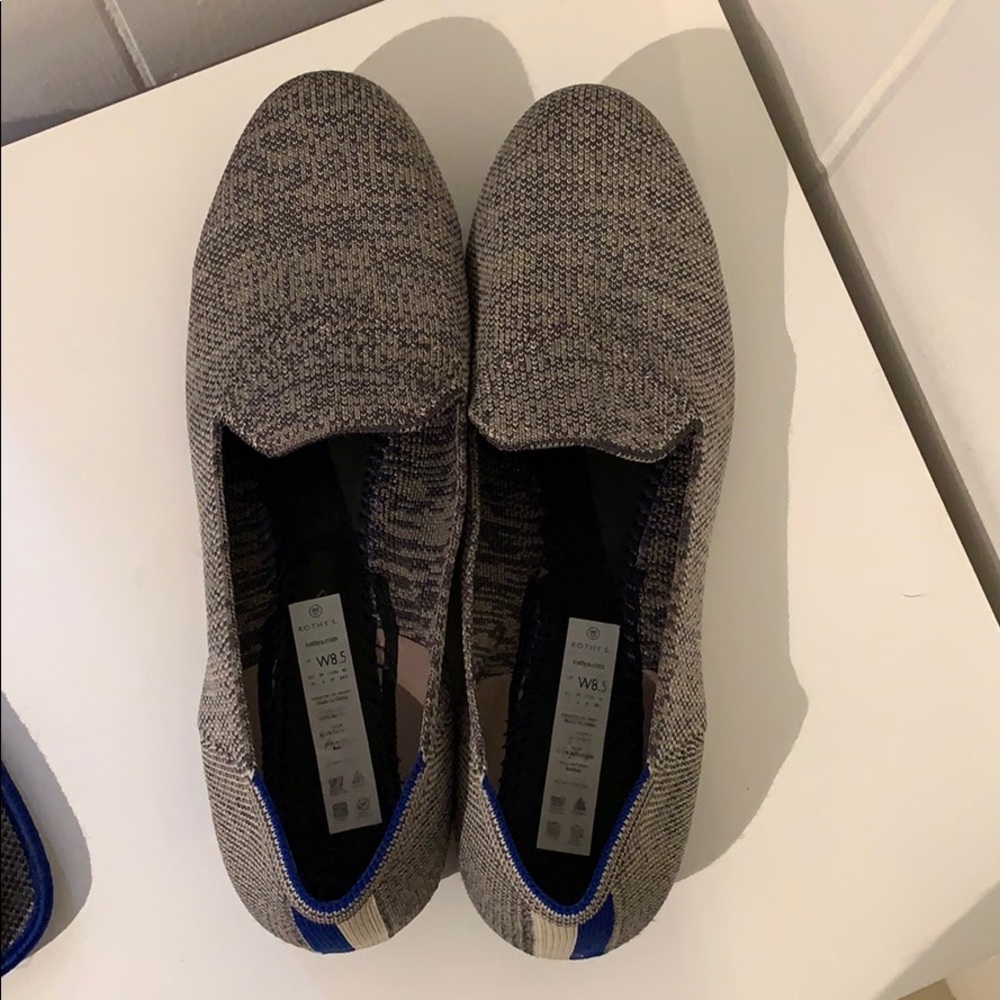 Rothys Taupe heather loafer